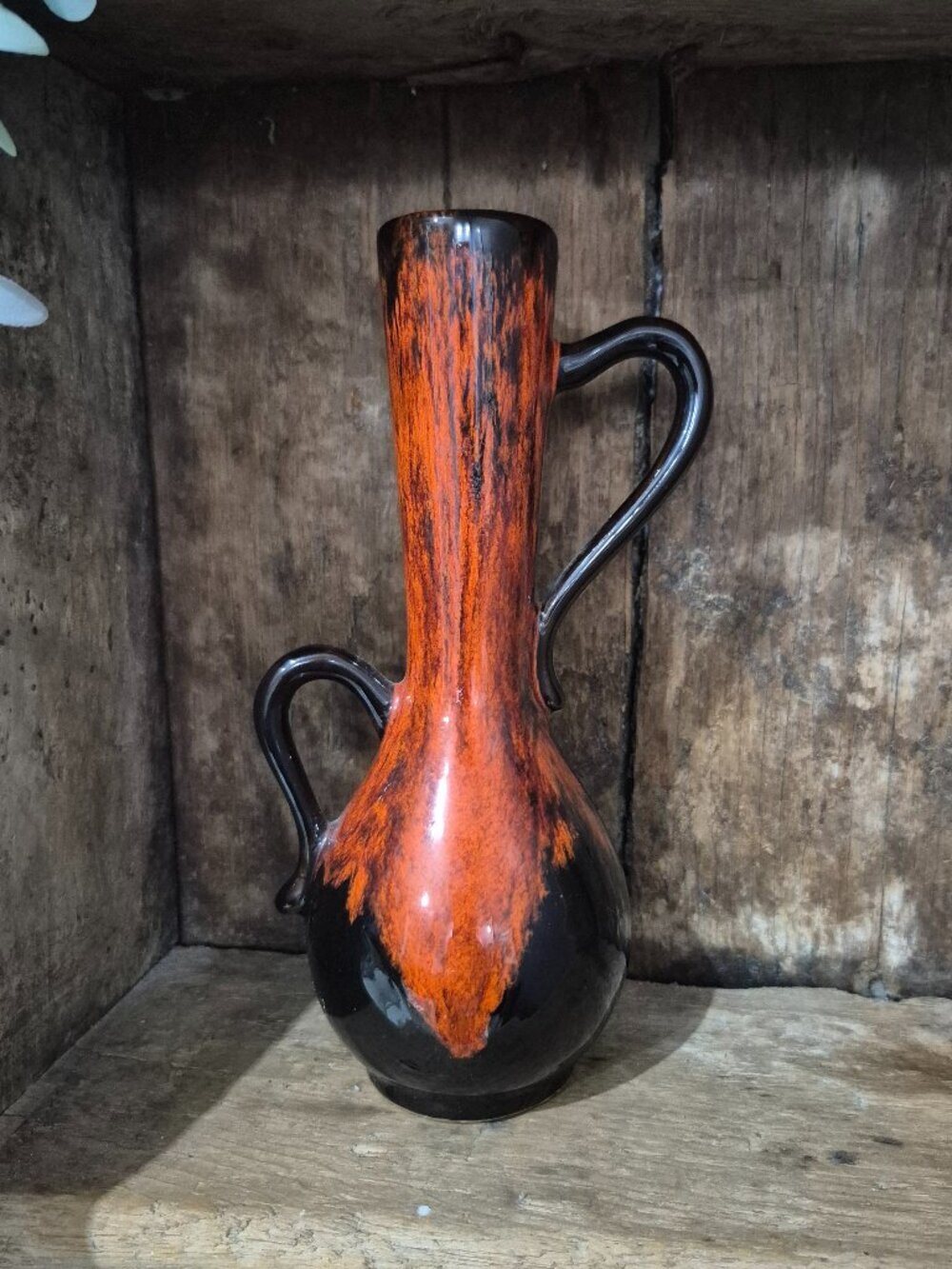 Evangeline Lava Drip Vase 8 inch